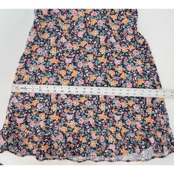 Old Navy Women’s Linen Blend Blue Floral Cami Sundress Sz Sm, Boho Preppy Summer - Picture 12 of 12